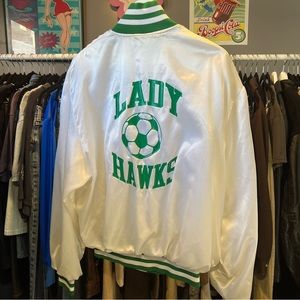 80’s Birdie Nylon Varsity Jacket